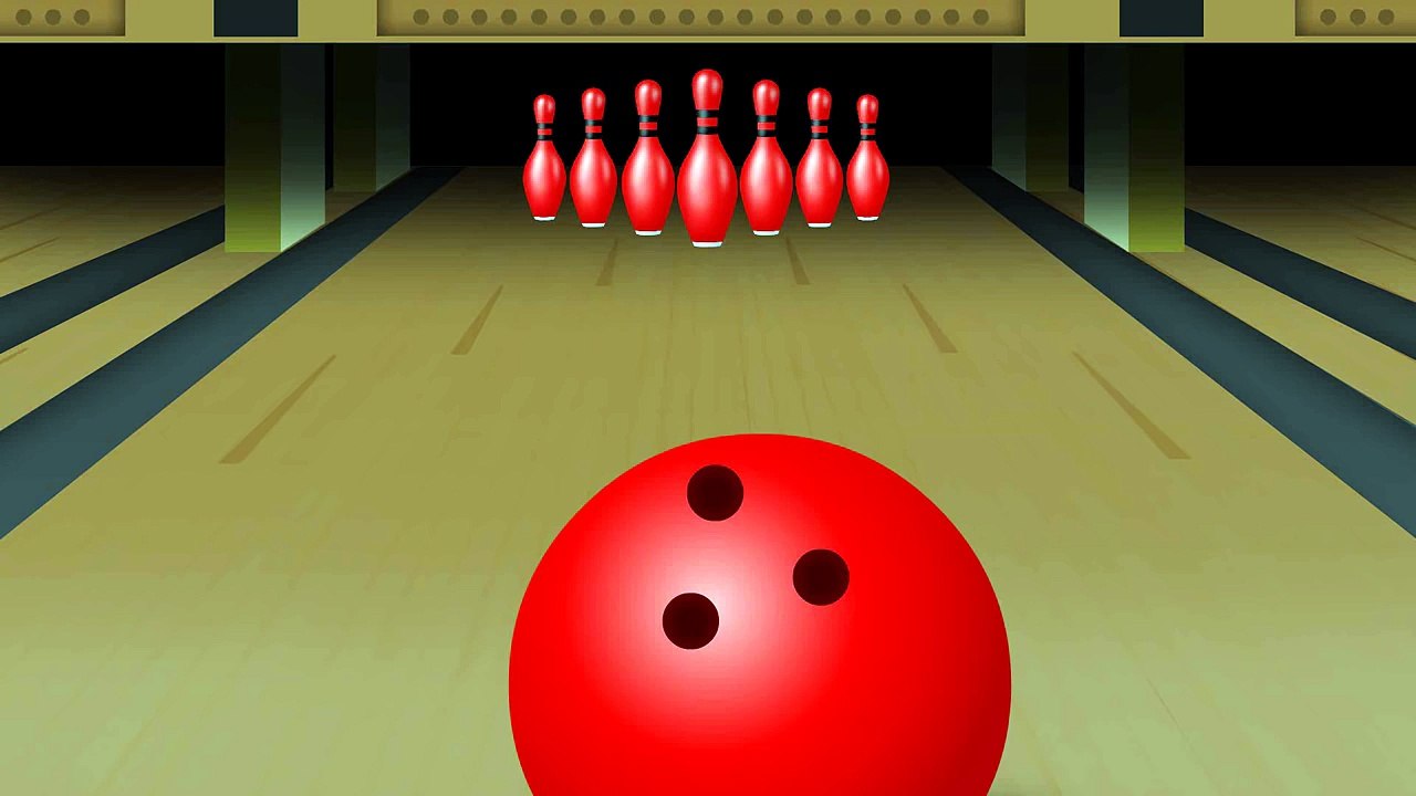 Learn Colors with Colors Bowling Game | Learning colors for Children