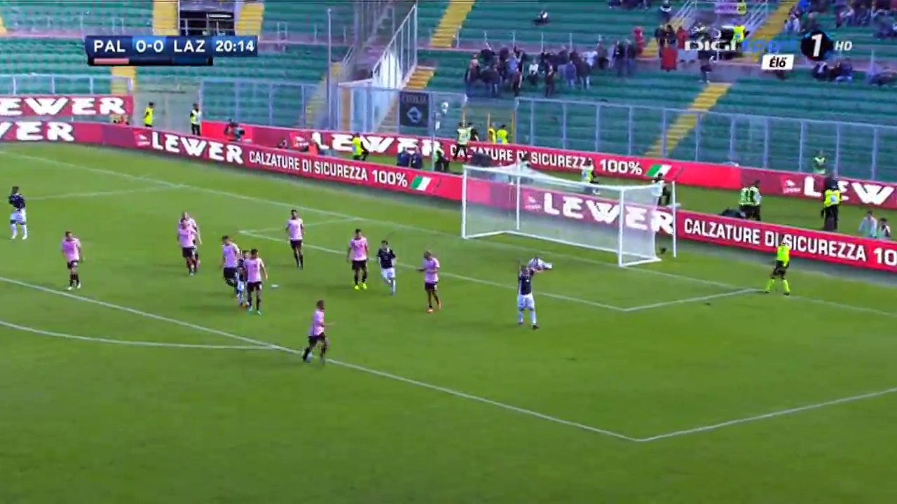 All Goals & Highlights HD - Palermo 0-1 Lazio - 27.11.2016