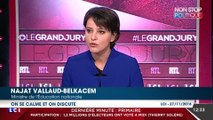 Najat Vallaud-Belkacem appelle Manuel Valls et François Hollande à rouvrir le dialogue