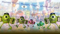 HD Monsters University Finger Family Song Daddy Finger Nursery Rhymes Dean Mike Squishy Full animate