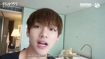 [INDO SUB] [2016MAMA X M2] 2015MAMA behind BTS SELFCAM #1 V(BTS) in Hotel