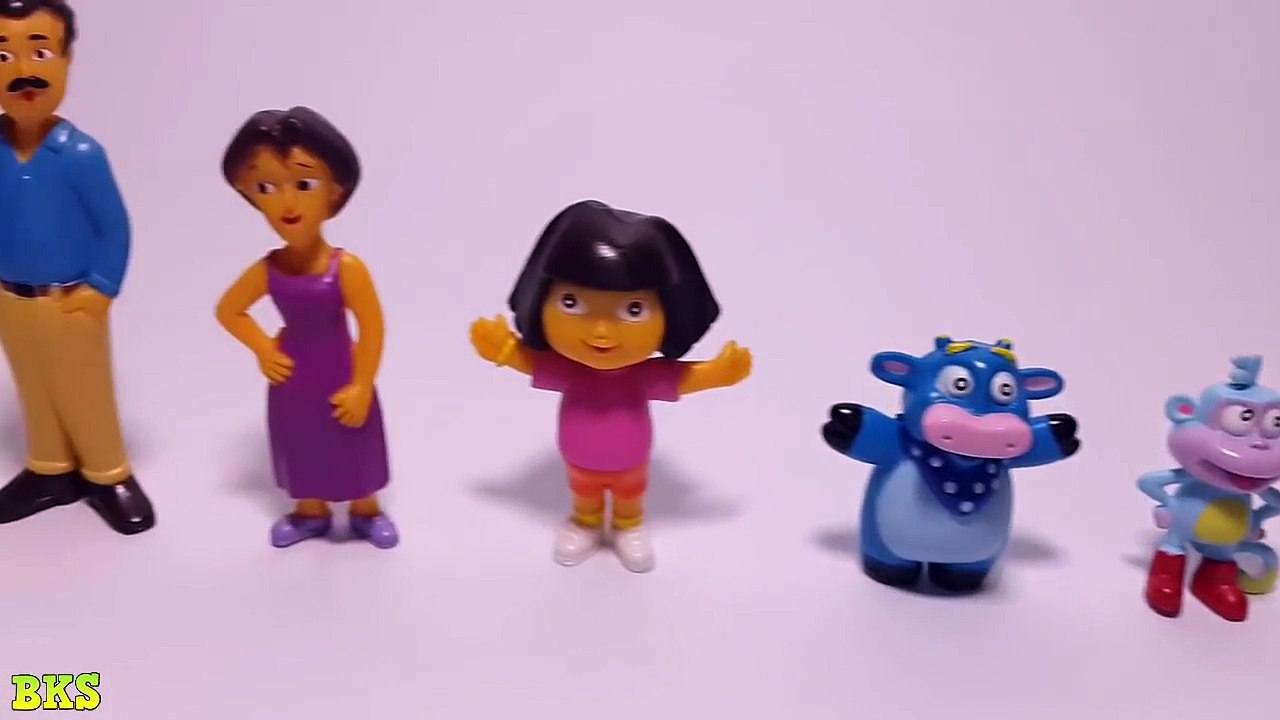 Dora The Explorer Finger Family Nursery Rhymes - Dora Finger Song For Children