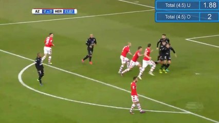 Wout Weghorst Goal HD - AZ Alkmaar 2-0 Heracles - 27.11.2016 HD