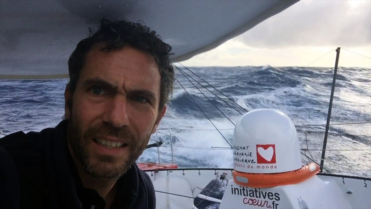 J22 : Des conditions difficiles pour Tanguy de Lamotte / Vendée Globe