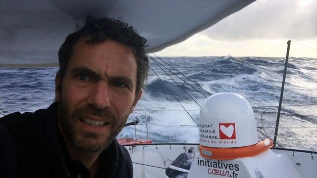 J22 : Des conditions difficiles pour Tanguy de Lamotte / Vendée Globe