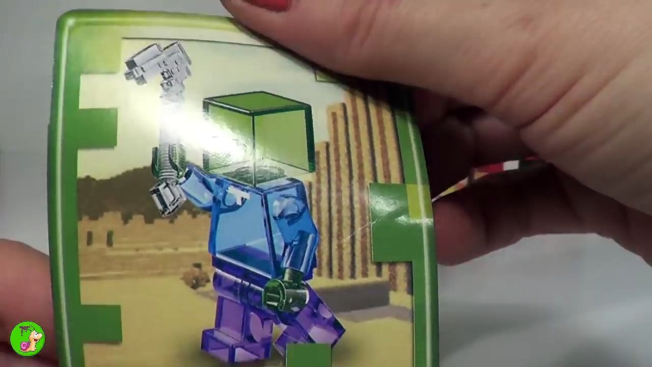 LEGO MINECRAFT MINI FIGURES Unboxing Minecraft Mystery Box Opening Surprise Toys Игрушки Майнкрафт