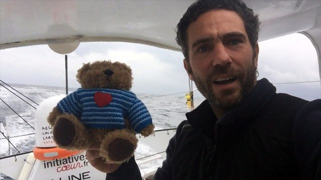 J22 : 34 enfants sauvés grâce à Tanguy de Lamotte et Initiatives Coeur / Vendée Globe
