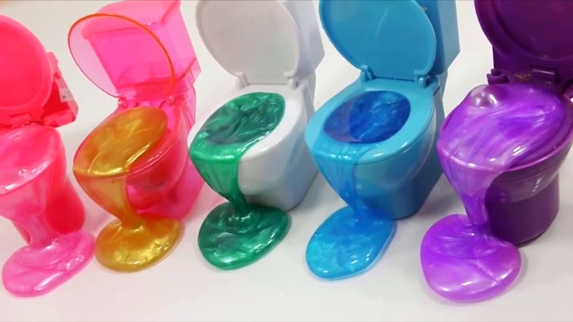 toilet slime toy