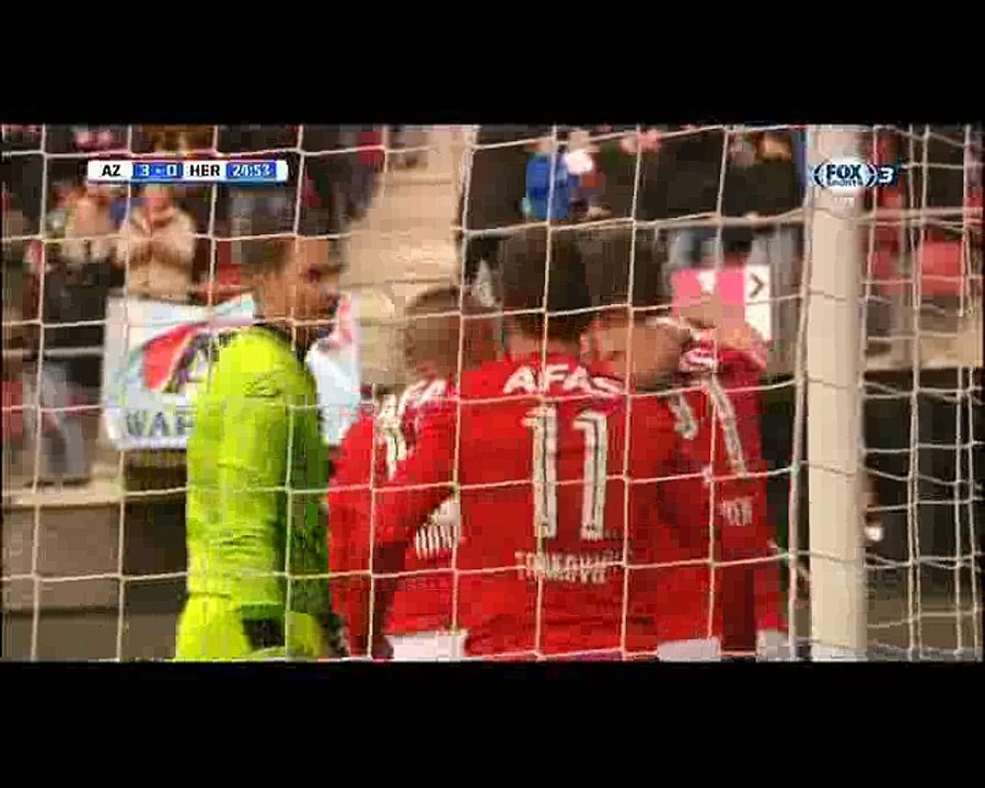 Robert Muhren Goal HD - AZ Alkmaar 3-0 Heracles - 27.11.2016