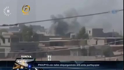 PYD KARARGAHINDA BÜYÜK PATLAMA! YÜZLERCE ABD ASKERİ VE PYDLİ TERÖRİST ÖLDÜ!