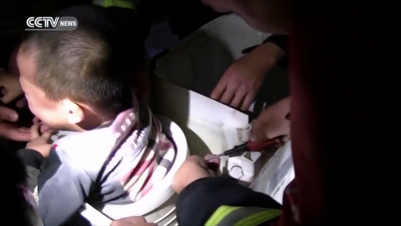 Toddler Gets Stuck In Washing Machine