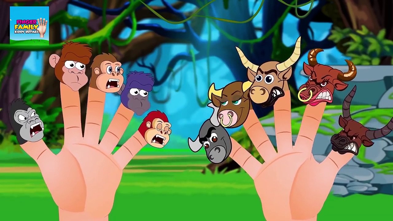 Finger Family Songs | Skeleton Vs Mummy in 3D | Kiddy Rhymes