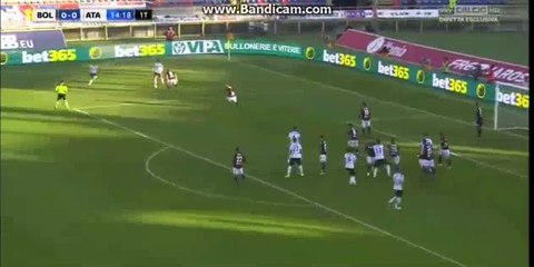Andrea Masiello Goal HD - Bologna 0-1 Atalanta Bergamo 27.11.2016 HD