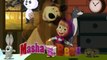 5 Little Masha jumping on the Bed - Masha and the Bear Jumping on the Bed