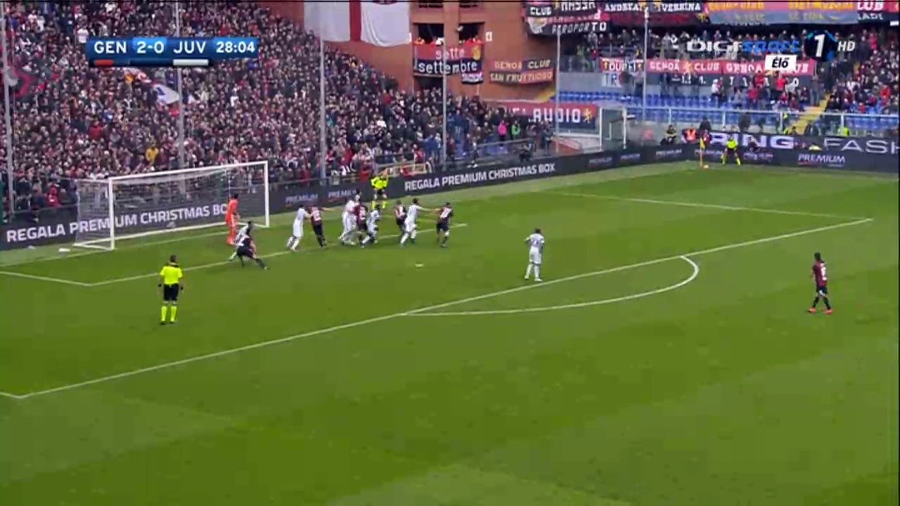 Luca Rigoni Goal HD - Genoa 3-0 Juventus - 27.11.2016