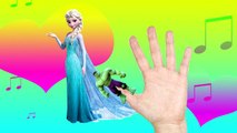 Childrens song Finger Family Peppa Pig Spiderman Frozen Elsa | Finger Family song Nursery Rhymes