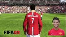 Cristiano RONALDO from FIFA 04 to FIFA 16 (vs Real Face Comparison)