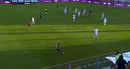 Diego Falcinelli Goal HD - Crotone 1 - 0 Sampdoria - Serie A 27.11.2016