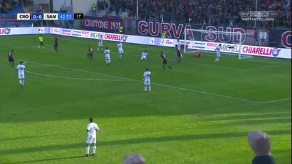 Diego Falcinelli Goal HD - Crotone 1-0 Sampdoria - 27.11.2016