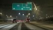 DRIVING IN A SNOW STORM MINNESOTA TWIN CITIES new