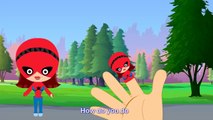 SUPER HERO Finger Family | MY FINGER FAMILY RHYMES & NURSERY SONGS