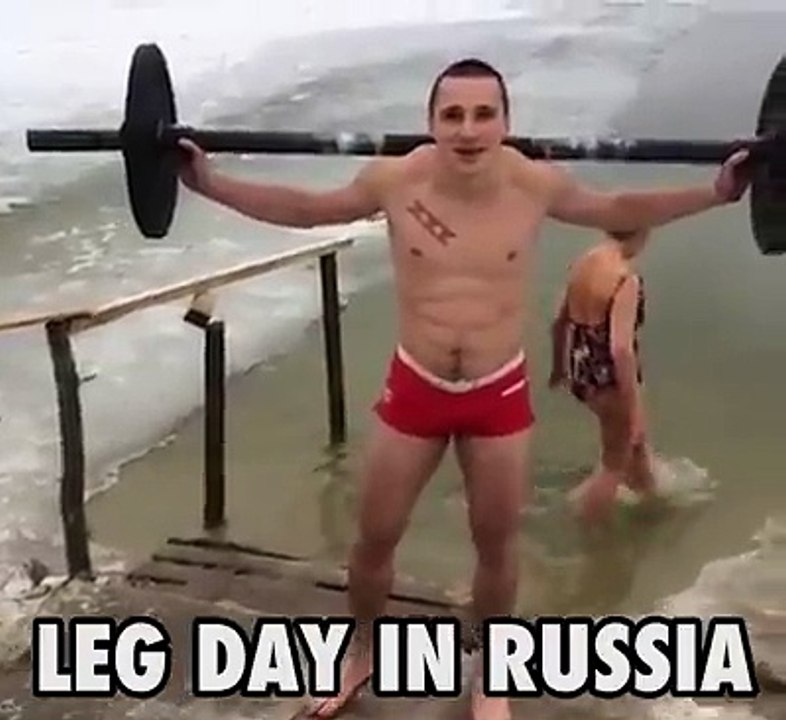 How they do leg day in Russia