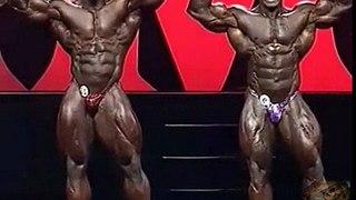 The biggest Comparison On mr.Olymipa stage 2016