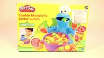 Play Doh Cookie Monster Soup Meal Monstruo de las galletas Playdo by Lababymusica