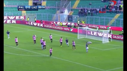 Palermo VS Lazio 0-1 Highlights Serie A 26-11-2016