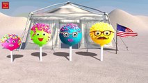 CAKE POP Finger Family | Nursery Rhymes for Children | 3D Animation