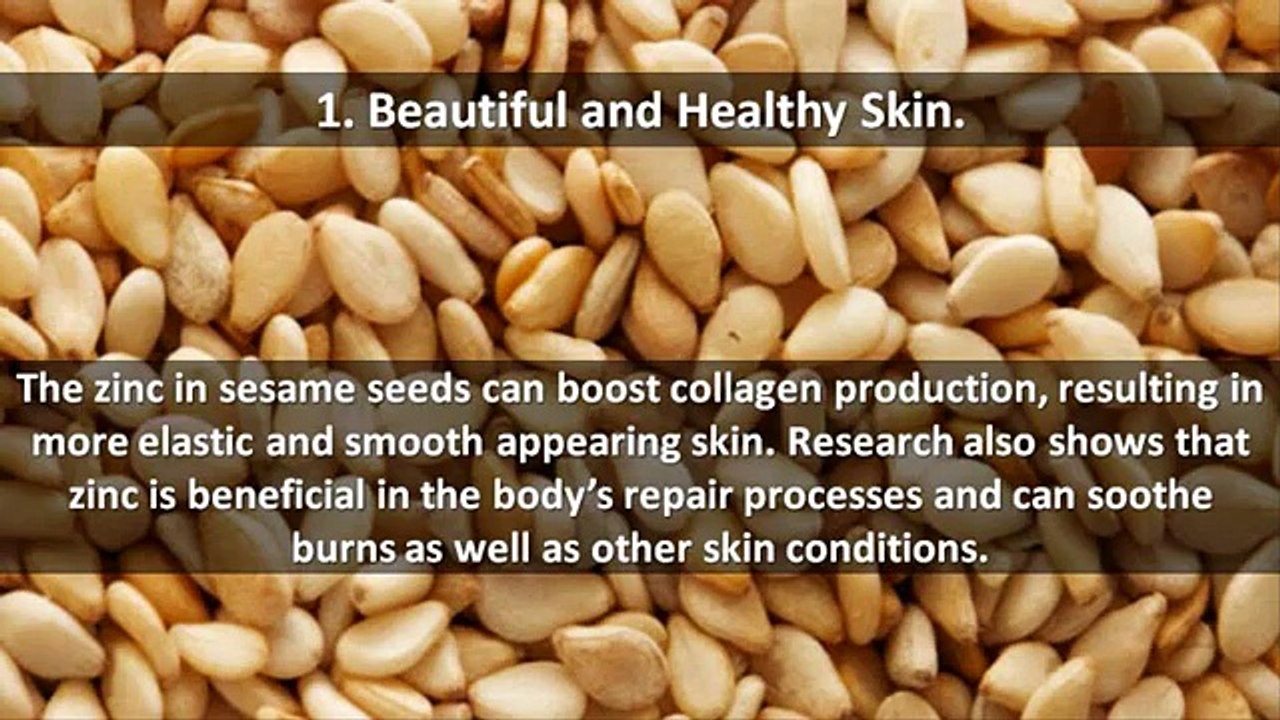 Health Benefits Of Sesame Oil video Dailymotion