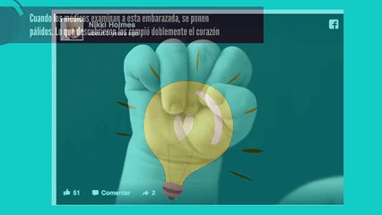 Cuando los médicos examinan a esta embarazada, se ponen pálidos.