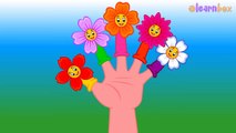 Flowers Cartoons Animation Singing Finger Family Nursery Rhymes for Preschool Childrens Song