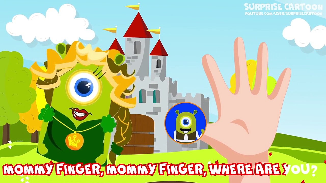 Shrek Finger Family Nursery Rhyme 1