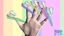Tooth Brush Finger Family: Finger Family Nursery Rhymes Songs For Children Kids