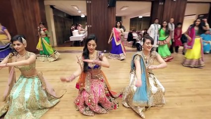 New Indian Wedding Dance by beautiful Bride & Friends | awesome Best Wedding Dance Performance -1