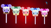 MINNIE CAKE POP Finger Family | Cartoon Animation Finger Family Nursery Rhymes