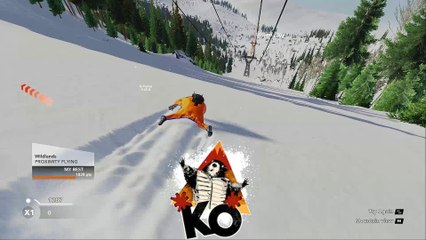 Steep (OpenBeta) my first gameplay ups flying )) FAILS