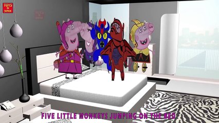 PEPPA PIG MAKEUP DADDY PIG & MORE | Nursery Rhymes for Children | 3D Animation