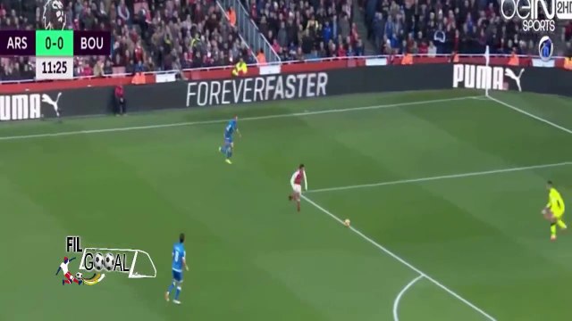 اهداف مباراة ارسنال وبورنموث 3-1 كاملة تعليق فهد العتيبي ( 27-11-2016 ) الدوري الانجليزي HD