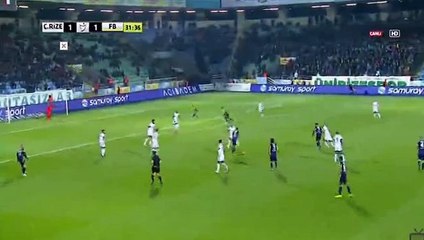 Moussa Sow Goal - Rizespor 1-2 Fenerbahce 27.11.2016