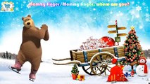Finger Family Masha and the Bear | Nursery Rhymes for Children & Kids Songs