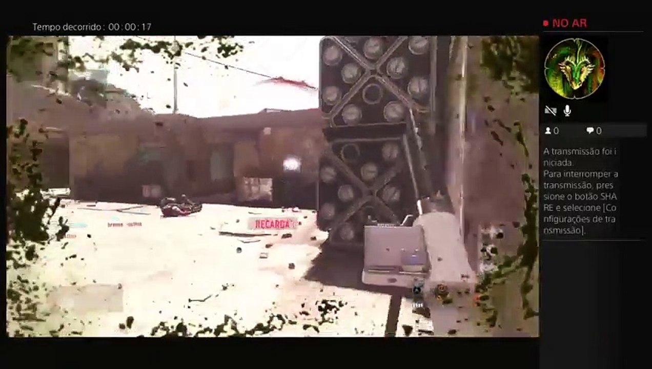 Transmissão ao vivo do PS4 de Diego (2)