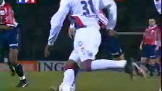 Lille-Lyon (2-0), 17 mars 2002