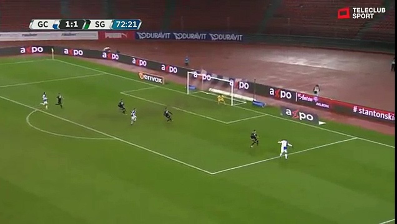 Grasshoppers Zürich 2:1 FC St Gallen (Swiss Super League 16. Runde 2016/2017 26.November 2016)