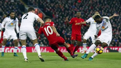 (VIDEO) Philippe Coutinho Nasty Knee Injury - Liverpool 2-0 Sunderland (Premier League) 26112016