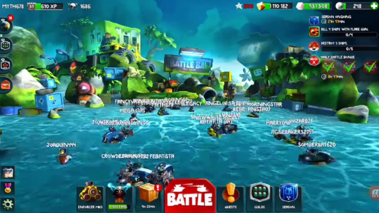 Battle Bay Claiming Your Daily Login Reward