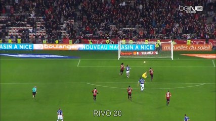 Enzo Crivelli  GOAL HD - Nice	1-1	Bastia 27.11.2016
