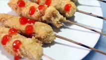 snacks recipes school children satay chicken nuggets