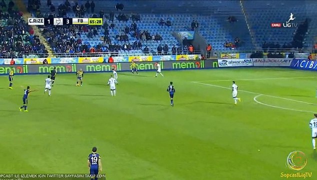 Aatif Chahechouhe GOAL HD - Rizespor	1-4	Fenerbahce 27.11.2016